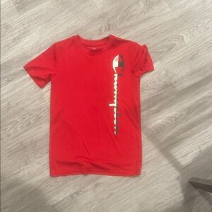 Champion Kids Vibrant Red Short Sleeve Tee
